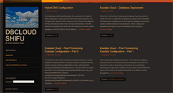 Desktop Screenshot of dbcloudshifu.com